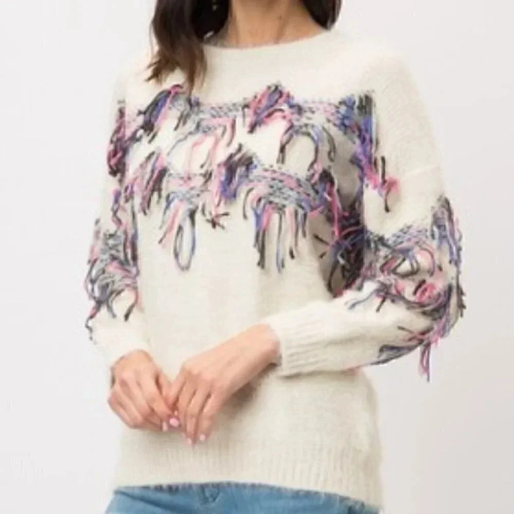 Softest Fringe Sweater